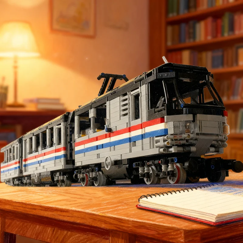 

3506pcs MOC Metroliner Technical Expert Builder Model Building Blocks Toy Gift Creative Display Collectible Desk Premium Adult