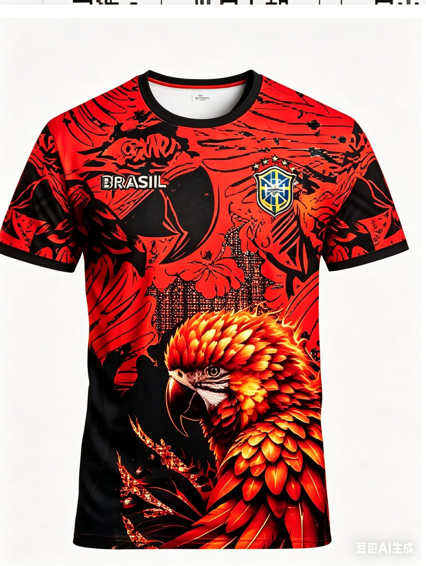 Brasilien Fußball-Fan Trikot Top Herren T-Shirt Damen Tee Jungen Top Kinder Eltern-Kind Schnelltrocknend Kurzarm Kinder T-Shirt – Detail 8