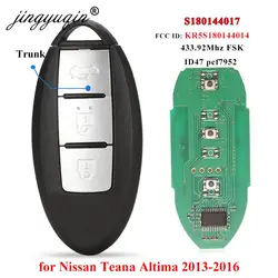 S180144017 chiave remota intelligente per auto 433.92Mhz ID47 per Nissan Altima Maxima Teana Pathfinder Titan 2013-2016 Keyless KR5S180144014