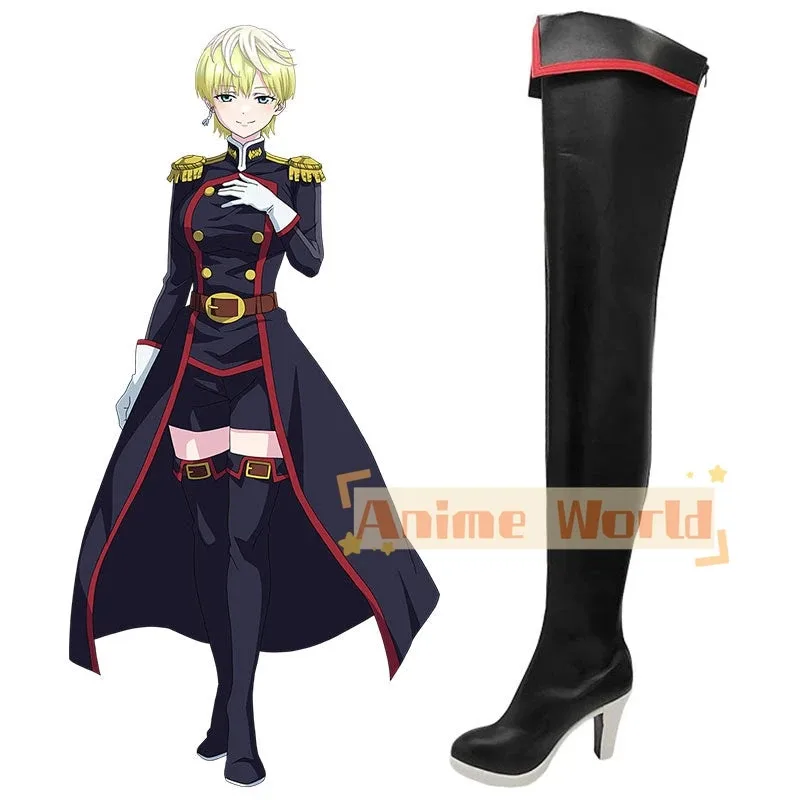 2025 11 Mato Seihei no Slave Chained Soldier Tenka Izumo 신발 코스프레 할로윈 카니발 부츠 맞춤 제작