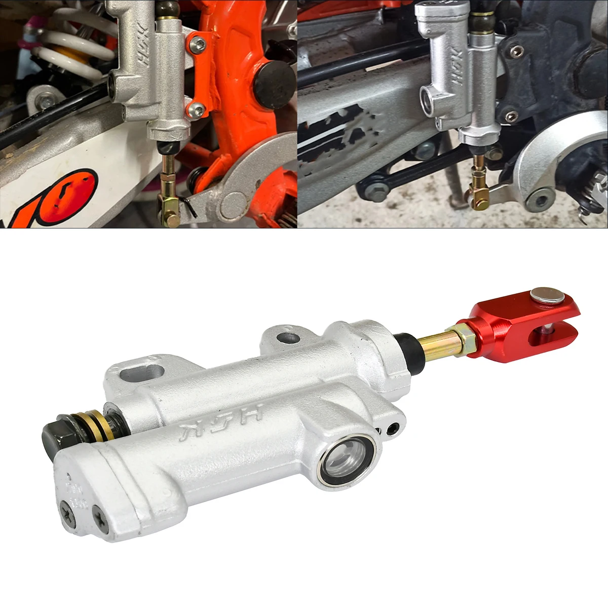 AliExpress XCMT For 50cc 70cc 110cc 125cc 150cc 250cc Kayo T4 T6 BSE ATV Pit Pro Dirt Bike Motorcycle Rear Hydraulic Brake Master Cylinder Pump
