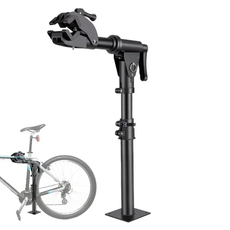 Bike Wall Mount Repair Rack Bicycle Repair Stand Work Stand Indoor Bicycle Storage Clamp Repair Work Stand For Bike