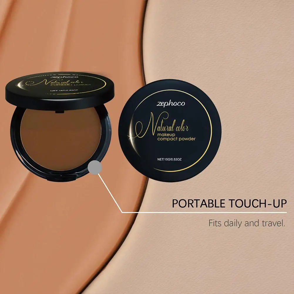 Long Lasting Face Setting Powder Oil-Control Matte Waterproof Smooth Face Finishing Pressed Powder Concealer Loose Powder Makeup