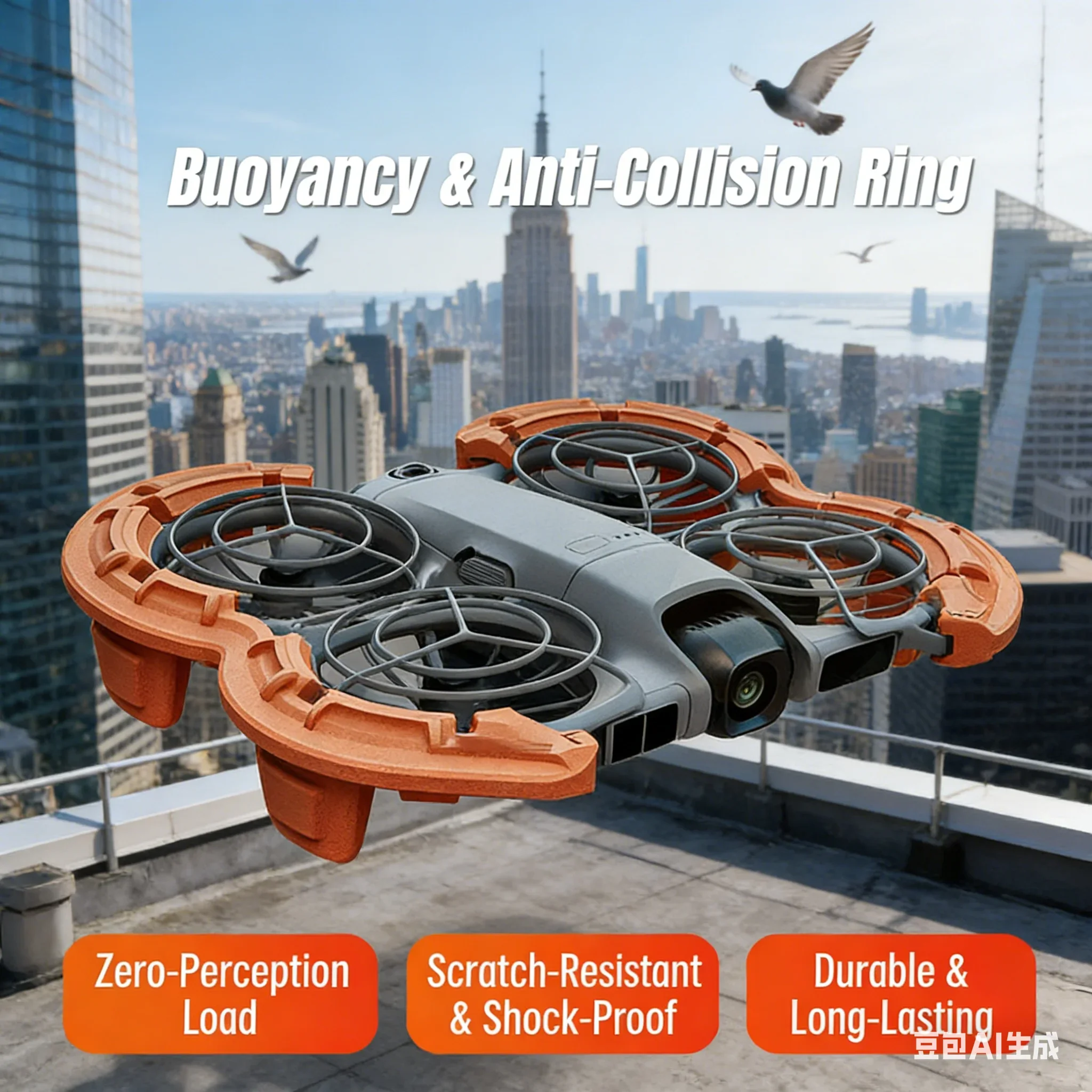 

Для DJI для NEO2 Защитный чехол для пропеллера, защита от столкновений, бампер, реквизит, протектор, защитный чехол для карданного подвеса, легкая защита лезвия