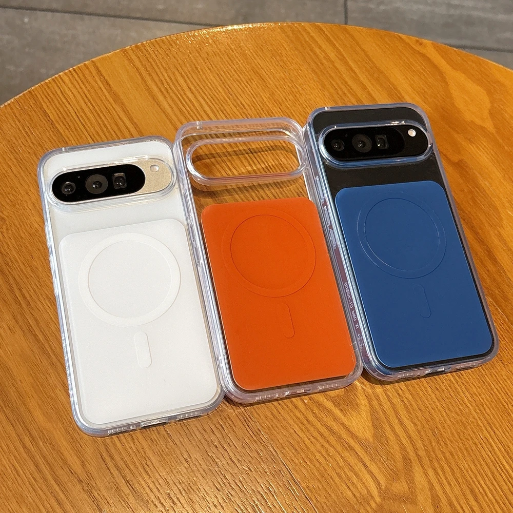 Slim Case Clear For Magsafe Phone Case For Google Pixel 9 Pro XL 10 Pro XL 9A 9 10 Pro Wireless Magnetic Acrylic Hard PC Cover - view 6