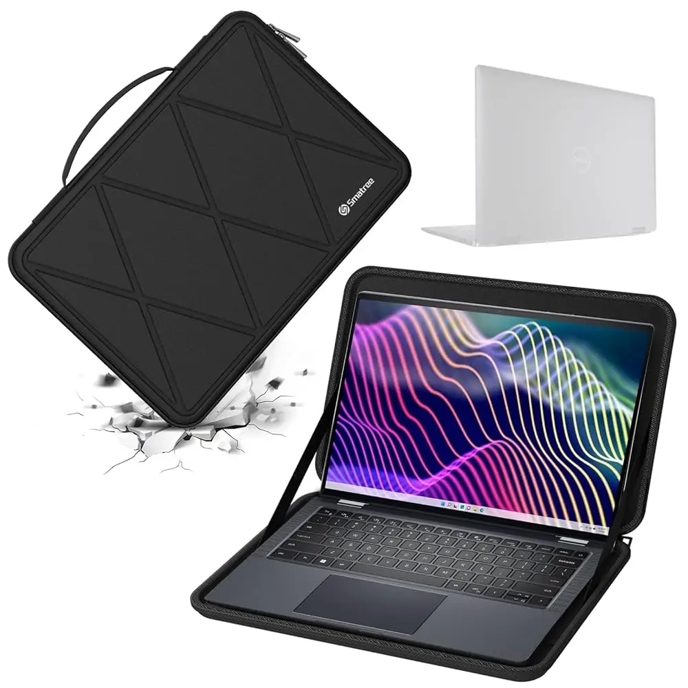 

Free ShippingHard EVA Protective Sleeve Compatible for 13.3 inch Dell Pro 13 Premium, for 13 inch DELL Latitude 7350/7320 Detach
