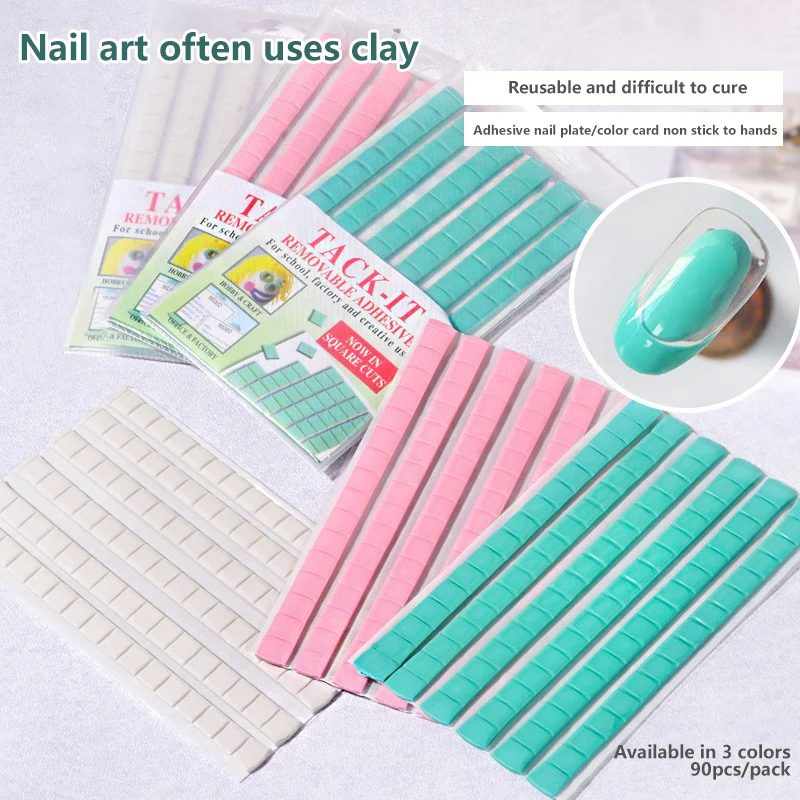 1set Sticky Tack Putty Removable Adhesive Poster Putty Reusable Wall Safe Tack Putty Tacky Putty For Hanging Pictures Art Photo