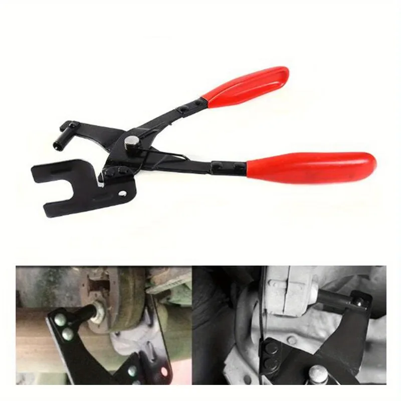 Auto Auspuff Aufhänger Entfernung Zange Rot Hand Werkzeuge Schalldämpfer Aufhänger Entfernung Werkzeug Auspuff Tülle Ziehen Zangen Anti Slip Griff