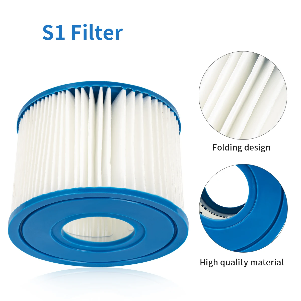 Картридж для надувного фильтра для бассейна PureSpa 29001E, тип S1 Картридж для надувного фильтра для бассейна PureSpa 29001E, тип S1