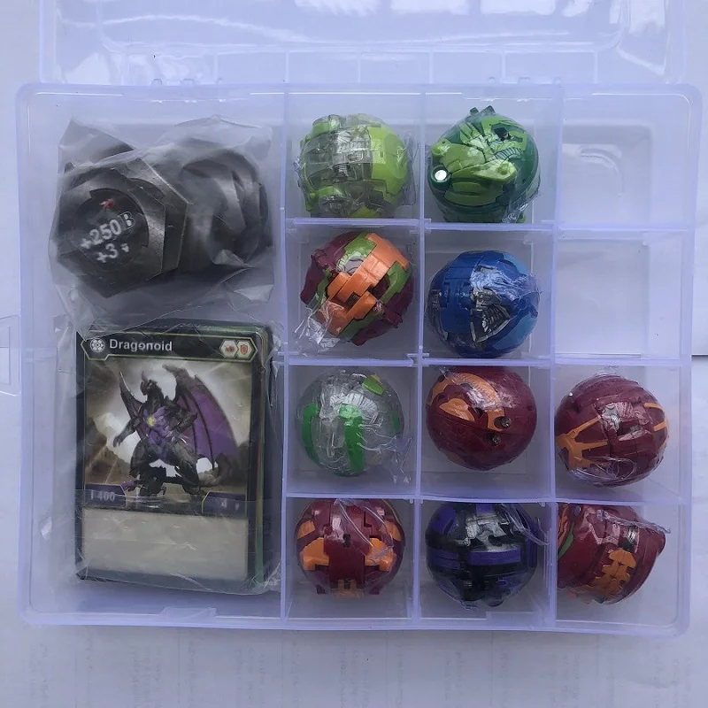 Nieuwe 6,8,10,12,14 Bakuganes Vervorming Speelgoed High-End Pop Gereedschap Speelgoed Opbergdoos Kinderen Verjaardag Kerst Cadeau