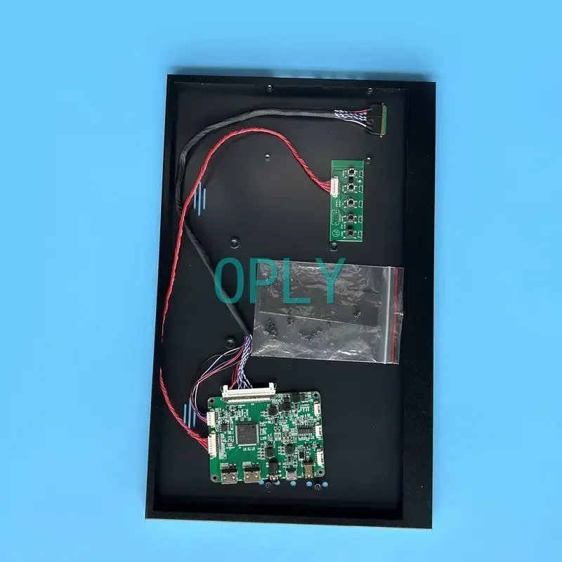 

Подходит для платы драйвера контроллера LP156WF4 + металлический корпус 2 Mini-HDMI 15,6 дюйма 1920*1080 LVDS 40-контактный комплект «сделай сам» Портативный ремонтный дисплей Micro USB