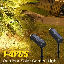 Solar Lights Outdoor Waterproof Solar Powered Garden Lawn Spot Light Solar Lights for Outdoor Landscape Pathway Decoration
