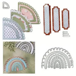 Metal Cutting Dies Nesting Corner Pocket DIY Scrapbooking Photo Album Decorative Embossing PaperCard Crafts Die