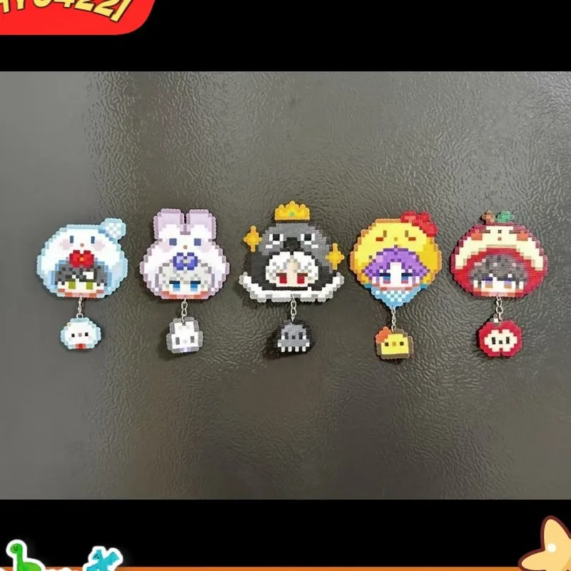

Acrylic Fridge Magnet Decoration Magnetic Gift Keychain For Love And Deep Space Fans Cute Anime Character Collectible Ornament F