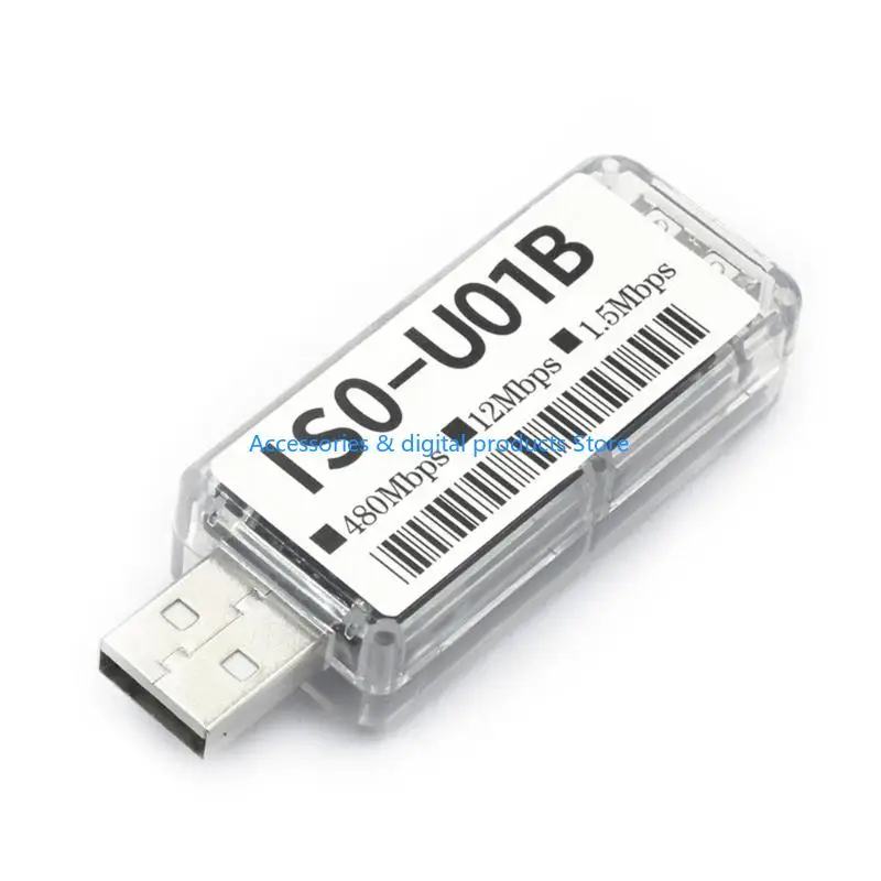 77JD U01B Fast Speed USB Isolator Supports 480Mbps Data Transfer USB Decoding