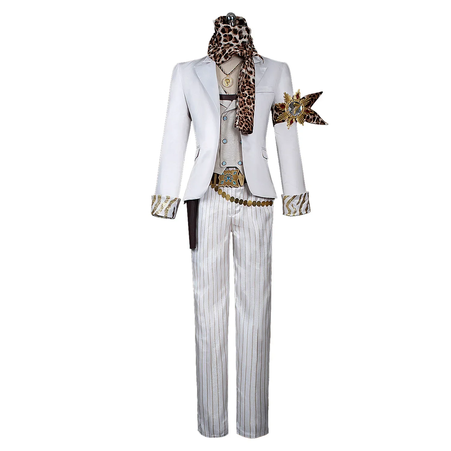 Identity V ‌ Prospector‌ Cosplay Costume Norton Campbell Suit Handsome Uniform Halloween Carnival Suit Fancy Outfits