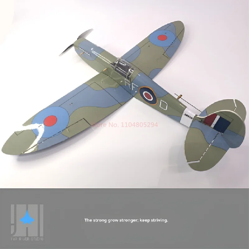 Spitfire نمط مايكرو التحكم عن بعد الطائرات سطح المكتب زخرفة Diy بها بنفسك الجمعية الثابتة الجناح الجناح تمثال نموذج طائرة الاطفال غرامة لعبة
