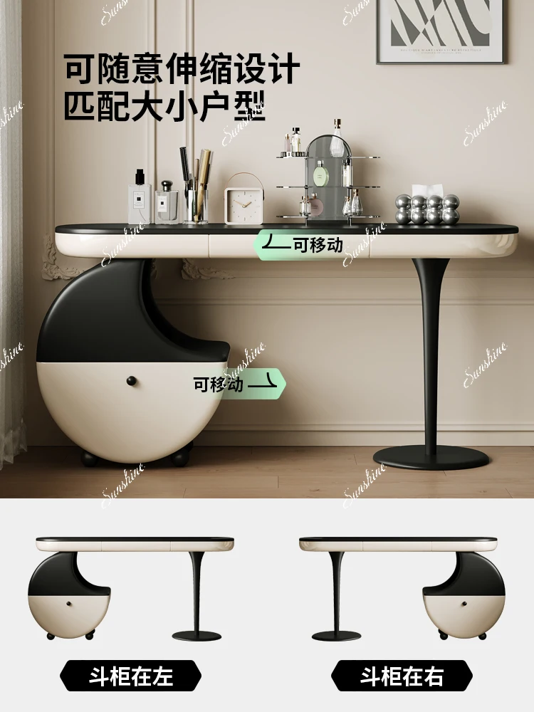 Furniture, dressing table, integrated bedside table, dressing table, bedroom modern simple solid wood