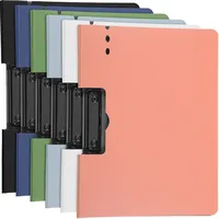 Clipboard Folio A4 File Folder Waterproof Foldable Clipboard Business Project Folder Job Interviews Writing Pad Memo Clip Board