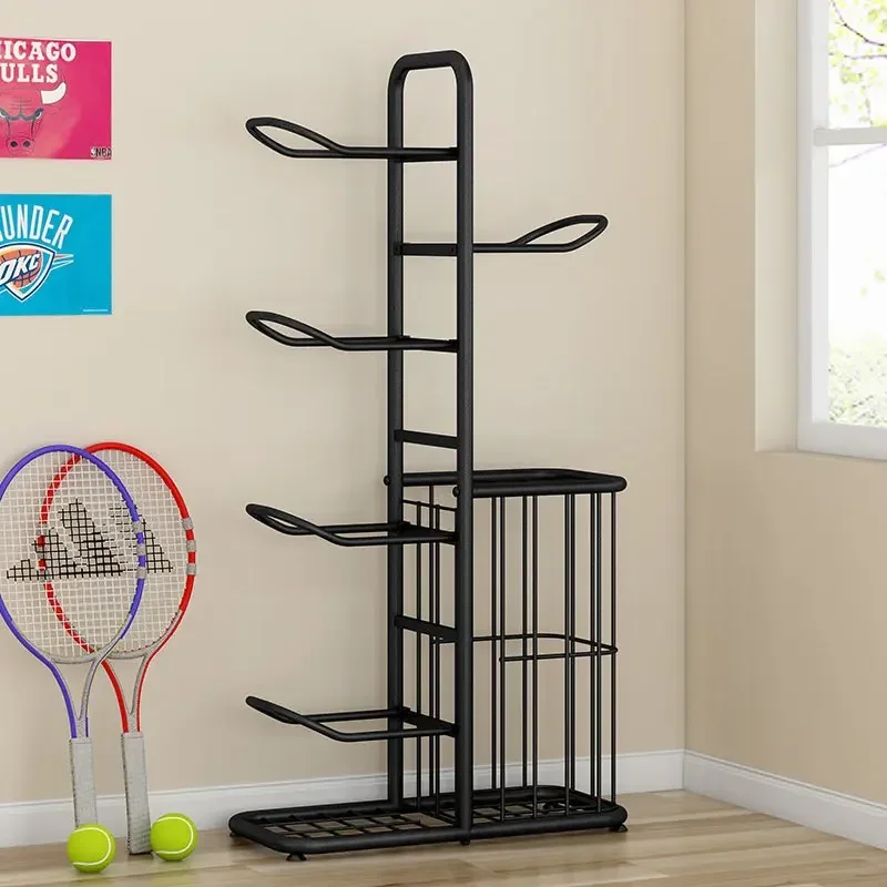 For Household Children's Ball Storage Rack, Basketball Football Volleyball Badminton , Simple Sports Equipment Hold