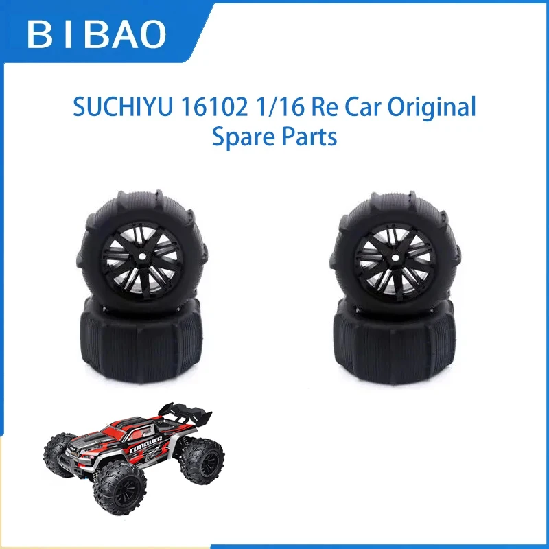 

SCY 16102 1/16 RC Car Original Spare Parts 6324 tire 4pcs Suitable for SCY 16101 16102 16103 Car