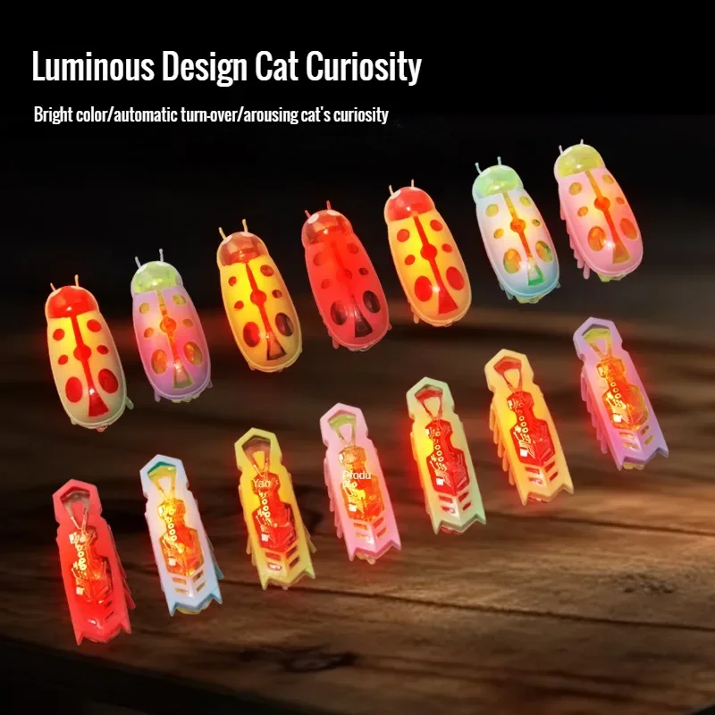 Mini Electric Bug Cat Toy 3