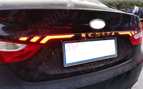 For Hyundai Sonata 2011-2014 black LED Tailgate Light Brake Turn Signal Light