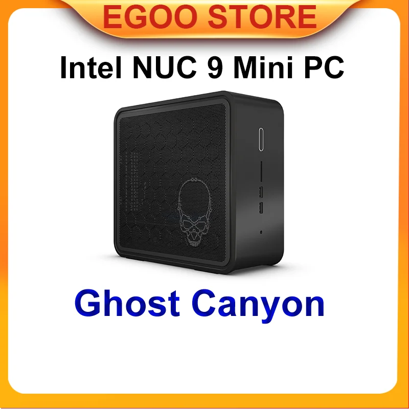 Mini PC Intel NUC 9, processeur Intel Core, Ghost Canyon, 9e génération, Original