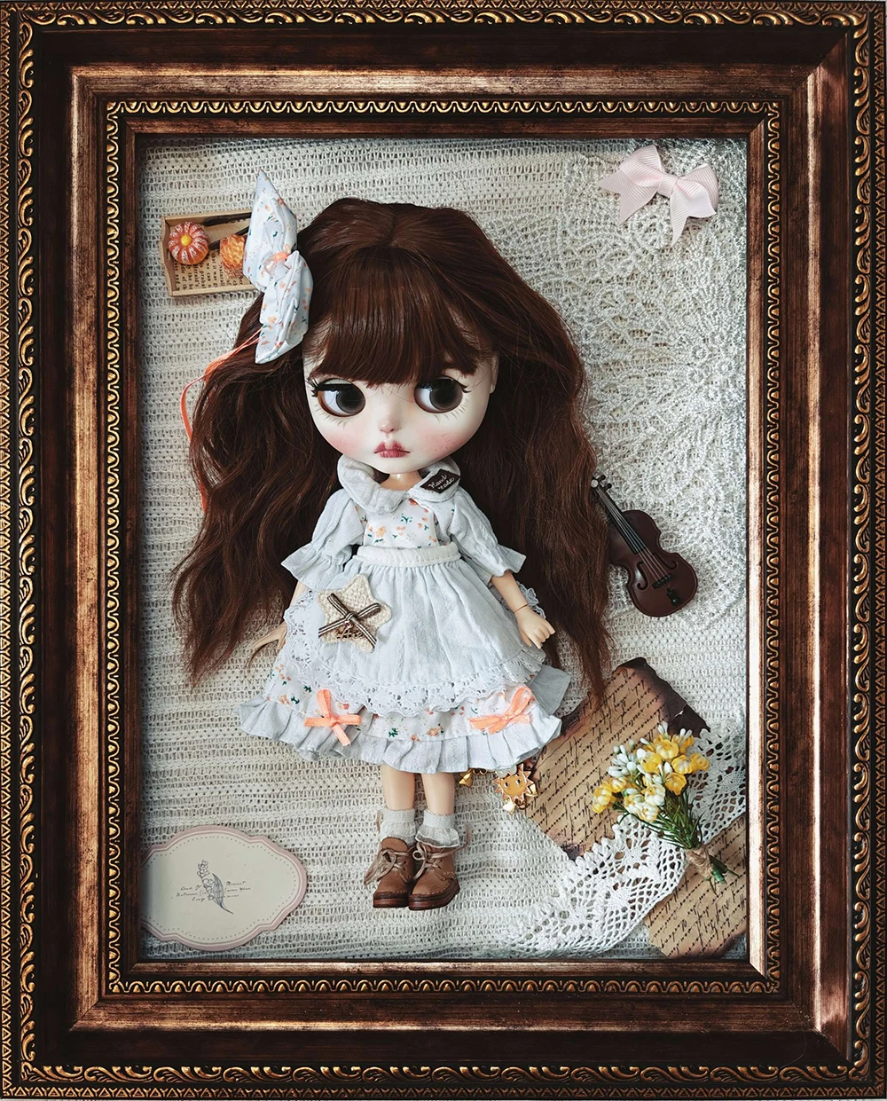 

ICY DBS blythe кукольная одежда ручной работы комплект горничной принцесса кружевная юбка платье OB22 OB24 AZONE аксессуары Blythe одежда игрушки для девочек