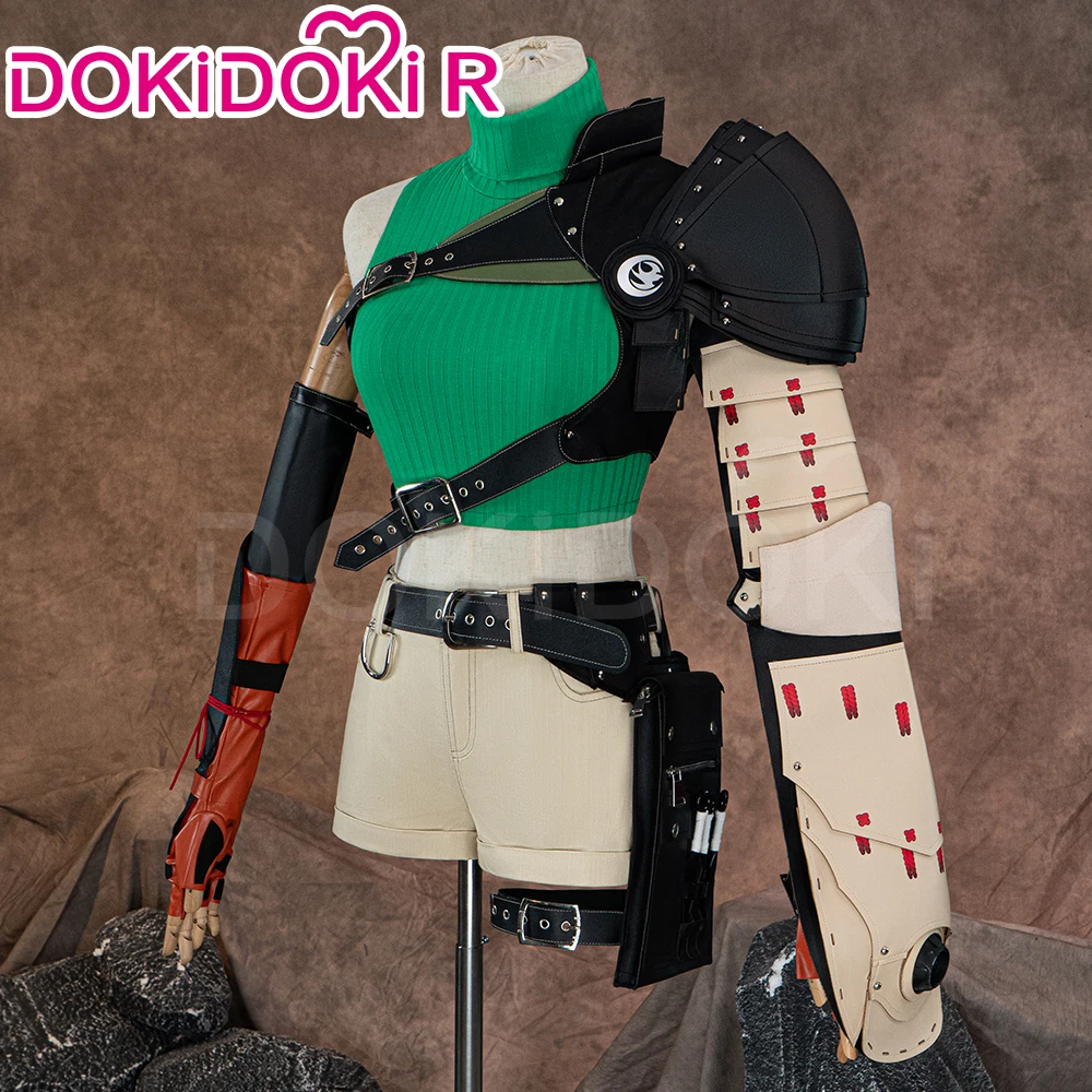 Yuffie Kisaragi Cosplay Costume Game FF Cosplay【XS-3XL】DokiDoki-R Women Halloween Cosplay Yuffie Kisaragi Costume Plus Size