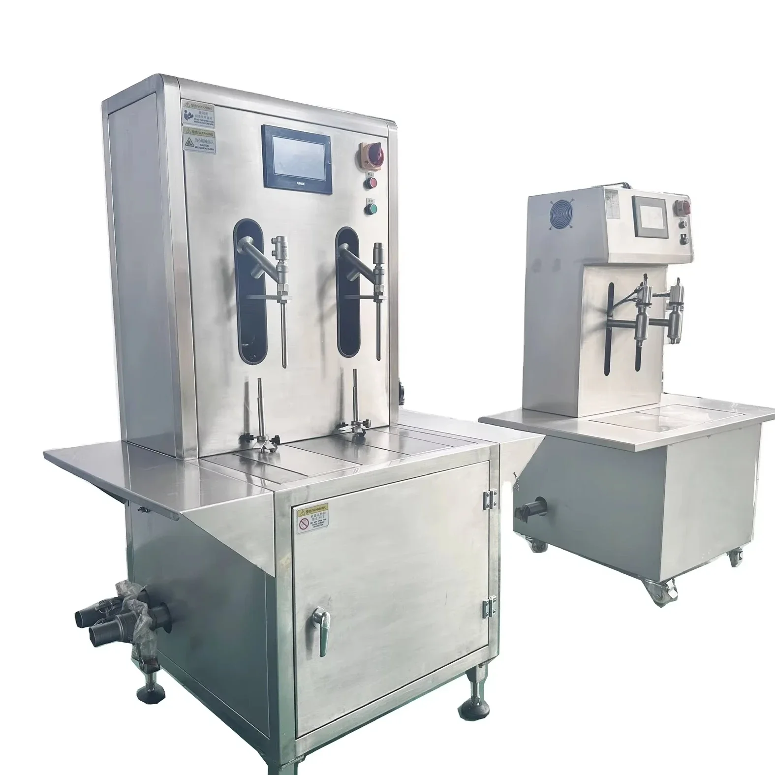 

Double Heads Liquid Weighing Filling Machine Fruit Juice Bottling Machines Soda Drinks Beverage Bottle Filling Machines
