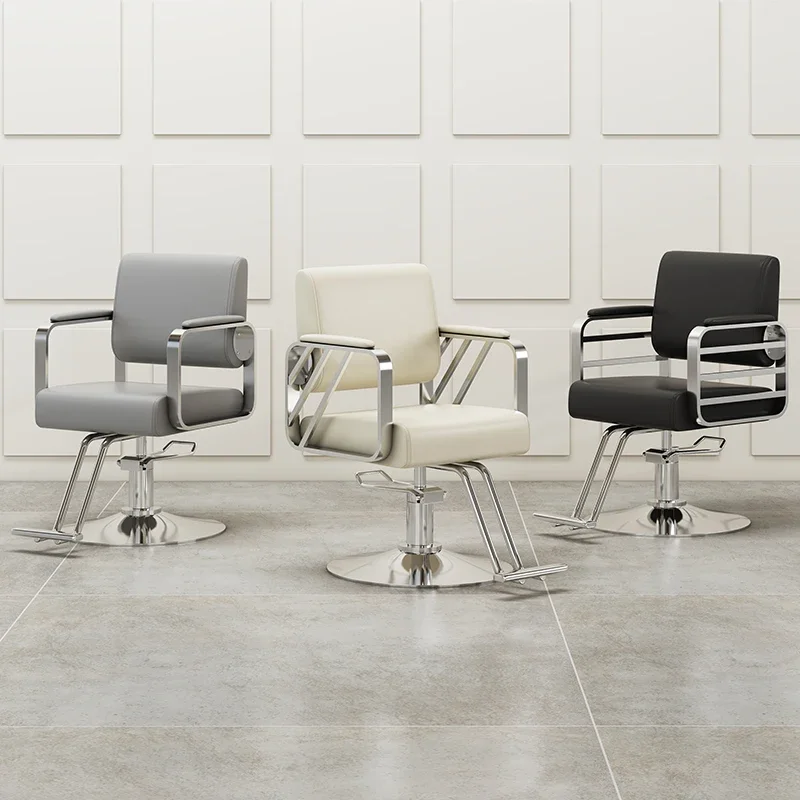 

Customizable Luxury Design Barber Chair Modern Simple Hair Salon Equipment Chair Beauty Sillas Drehstuhl Friseurstuhl&furniture