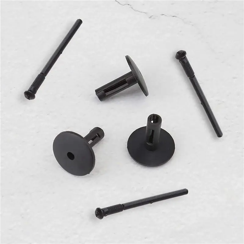 A11M-600Pcs Car Bumper Fender 6Mm Hole Plastic Rivets Fasteners 51717002953 For BMW Auto Inside Decorative Retaining Clip