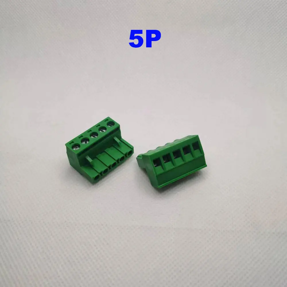 Imagem -06 - Pcb 2pin 3p 4p 5p 6p 7p 8p 9p 10p 12p 13p 14p Conector Plug-in Bloco Terminal Habitação Phoenix Contato 100 Peças Kf2edgk 5.08 2edg