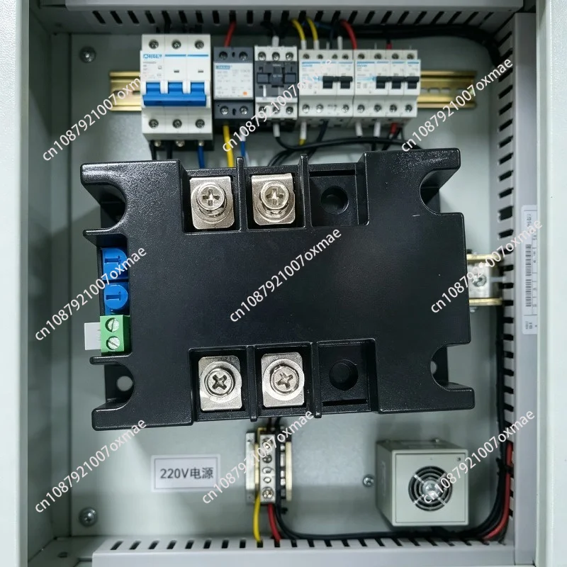 220V Single Phase Smart Motor Soft Starter Module 2-8KW 50/60Hz Fit SSR-100WA-R 4KW