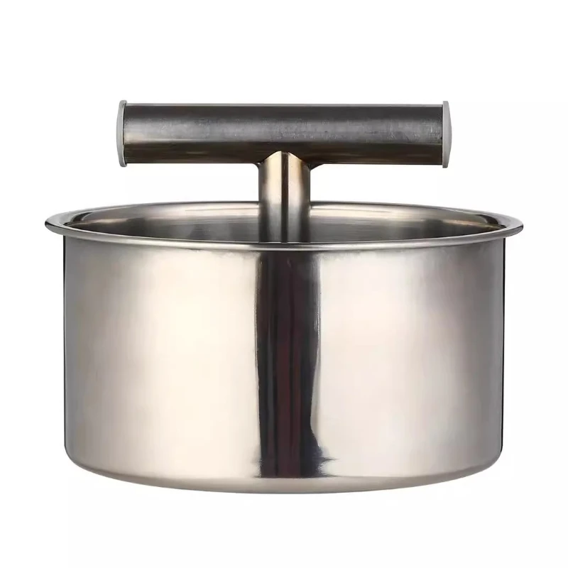Stainless steel press meatball maker, household creative hand press meatball maker can make 6 at a time