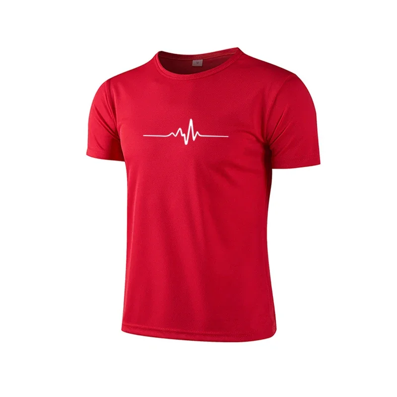 Daily 2026 Summer Men's Quick Dry Moisture Wicking Compression T-Shirt Soccer Jersey Running Jogging Athletic Gym Training Top image 3