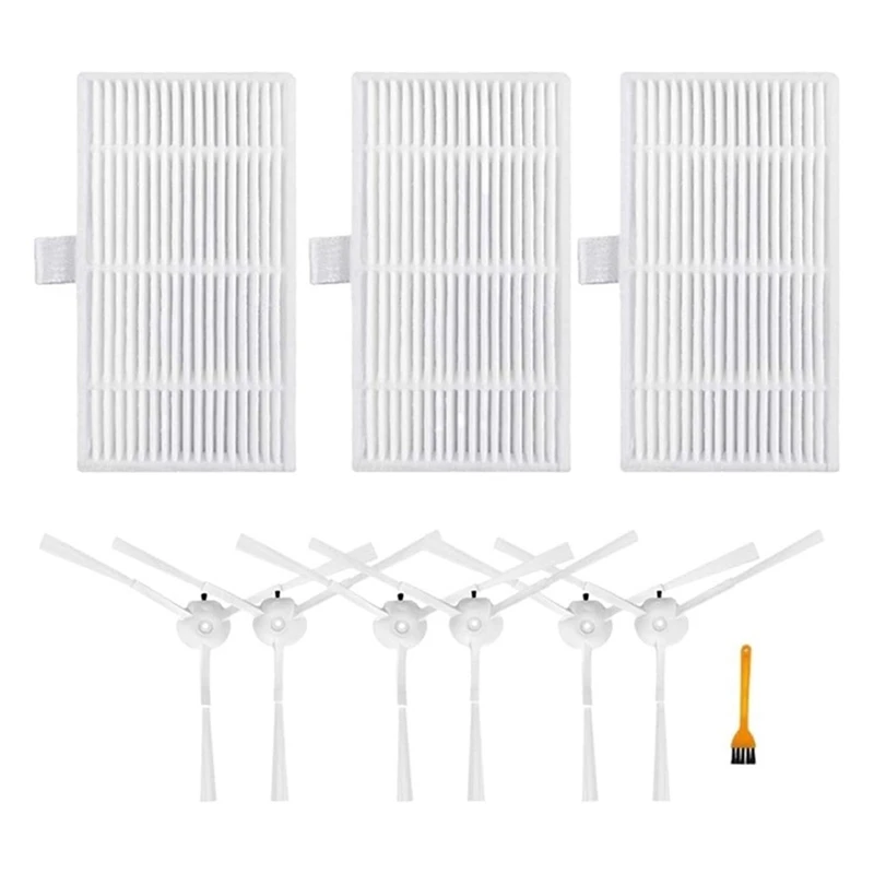 Для Lydsto W2 Hepa фильтр и боковая щетка робот пылесосы запасные части Аксессуары Для Lydsto W2 Hepa фильтр и боковая щетка робот пылесосы запасные части Аксессуары