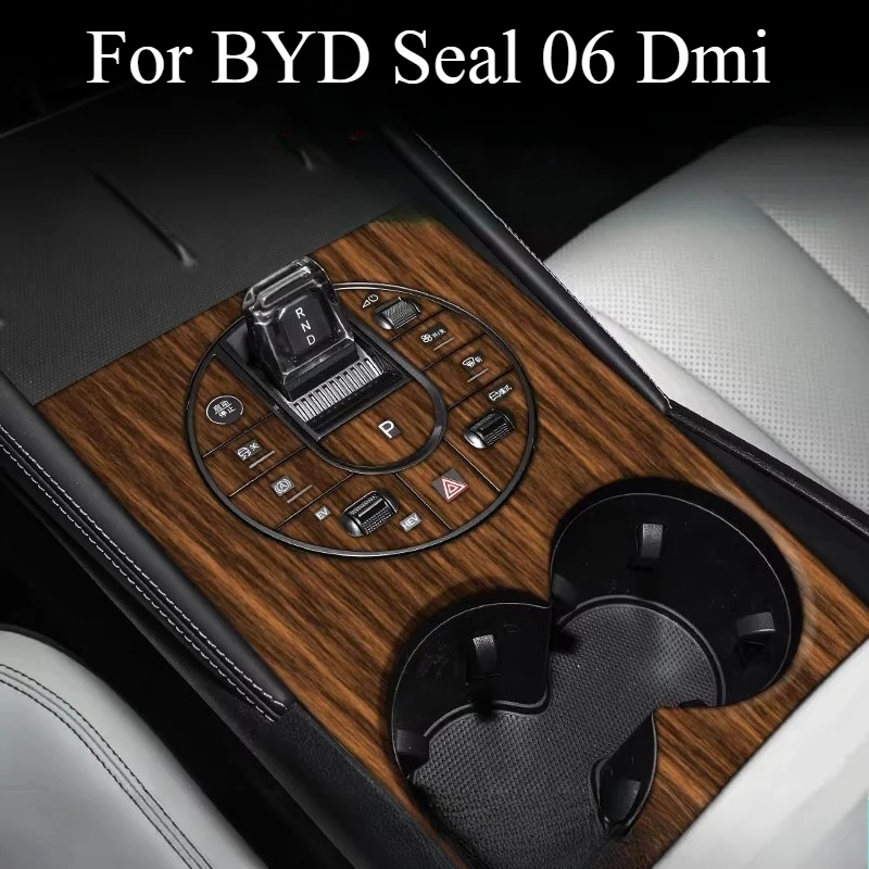 

For BYD Seal 06 Dmi Central Control Film Seal Interior Film Gear Car Decoration Supplies Steering Wheel Sticker Accessories
