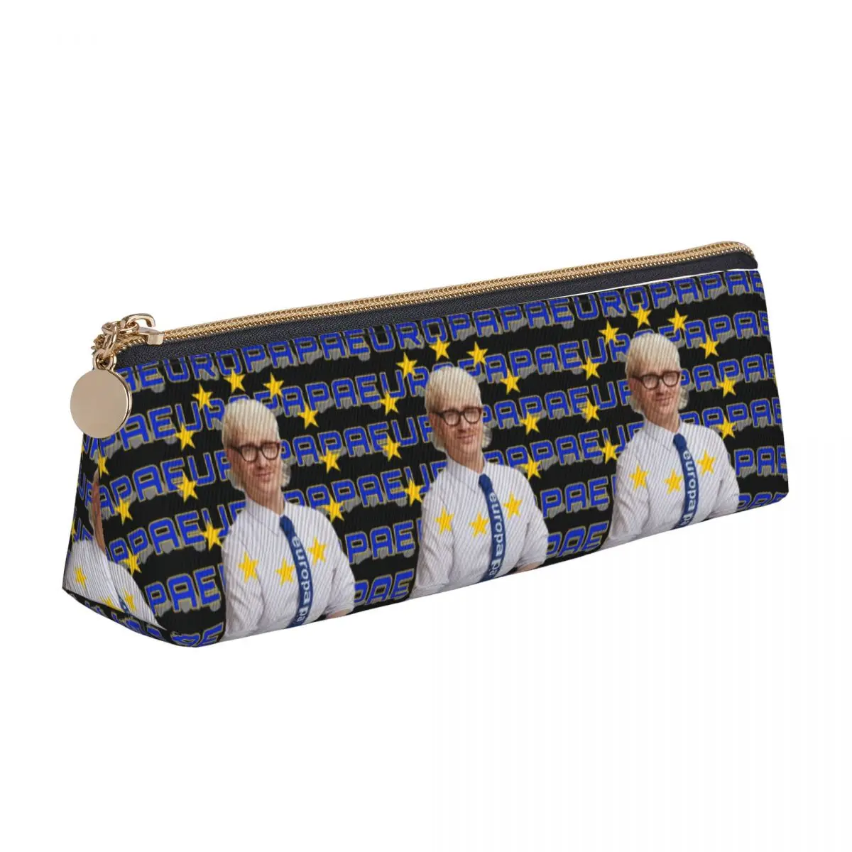 Joost Klein Pencil Case Europapa Large Capacity Pen Box Boy Girl Triangle Lovely Back To School Pencil Cases Graphic Supplies