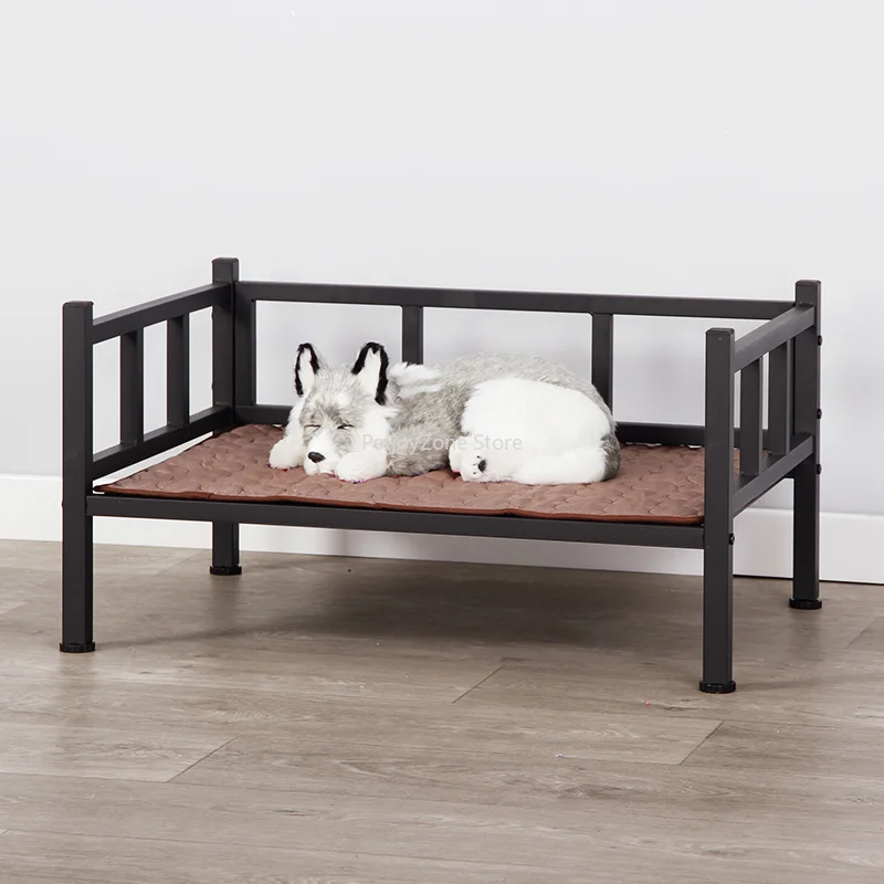 Modern Style Solid Metal Cat Sofa Chair Elevated Dog Bed Frame