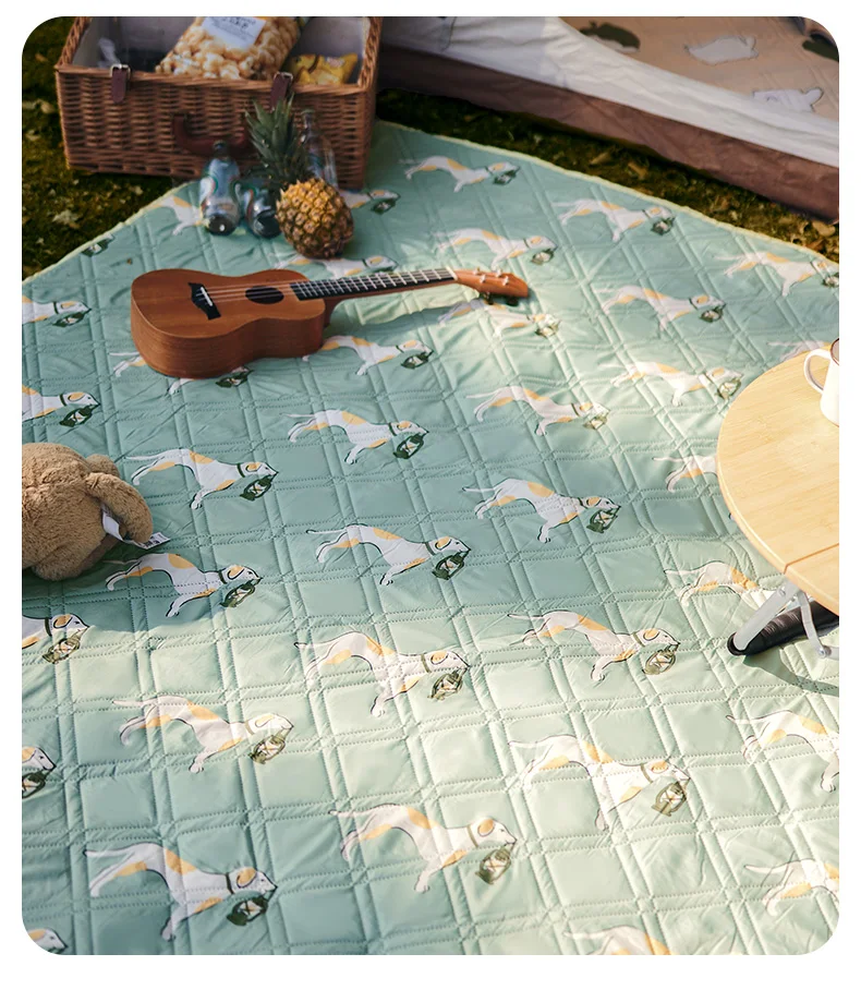 Naturehike 2026 Neue Happy Picnic Matten Wasserdicht Faltbar 3-12 Personen Maschinenwaschbar Outdoor Wandern Reisen Camping Matten – Detail 18