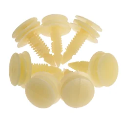 50Pcs Front Rear Door Trim Panel Clips Nylon Retainer Universal Bumper Snaps Fastener Rivets 15986673 for Chevrolet GM S-10 S-15