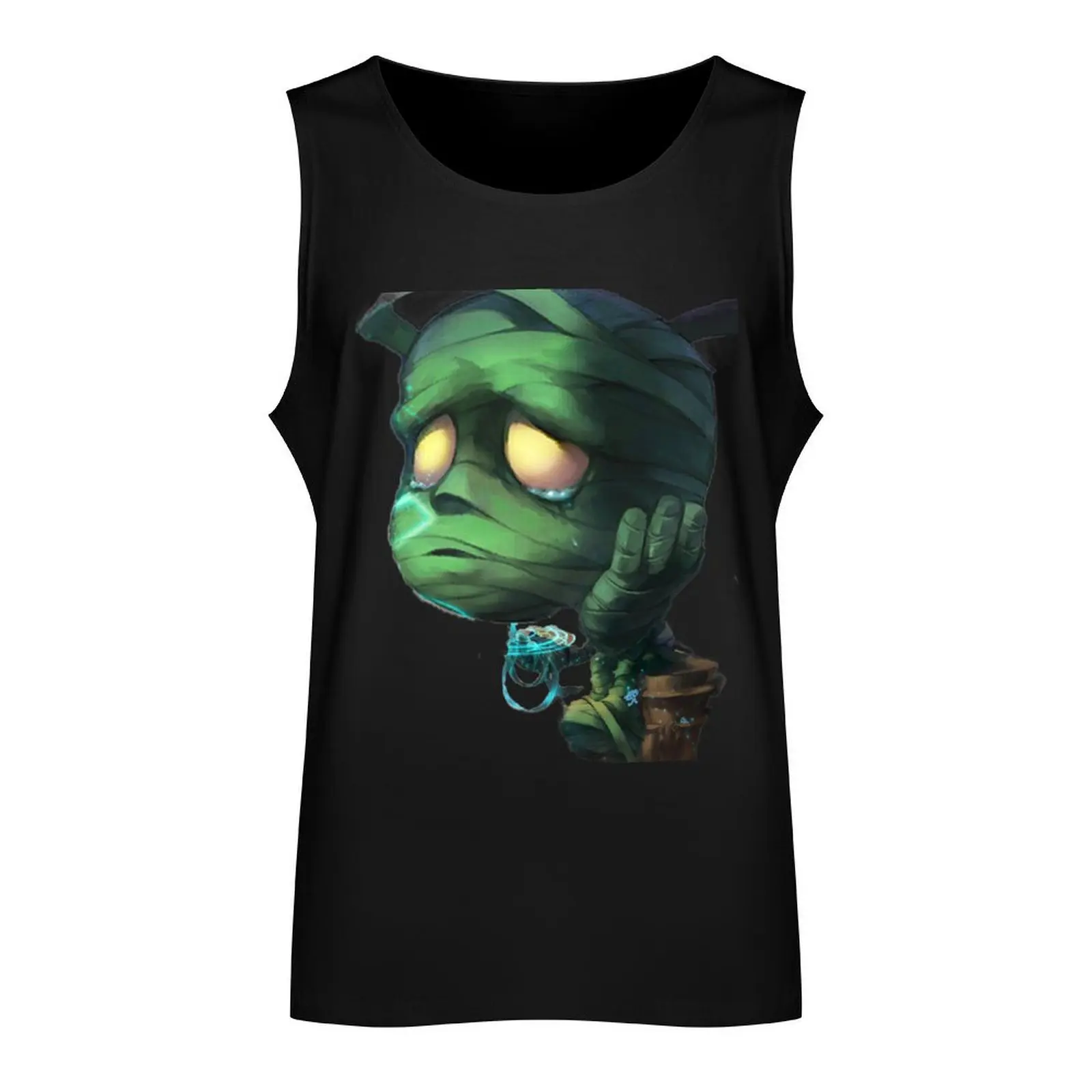 DK Mode - Amumu Tank Top summer Men's tops summer clothes men 2024 sleeveless shirt man gym men gym clothing