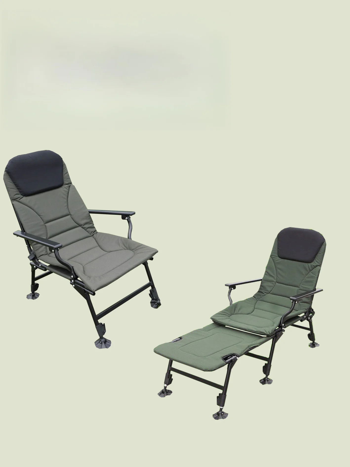 

Two in one fishing chair, multifunctional all terrain platform fishing, extendable legs, lightweight fishing chair
