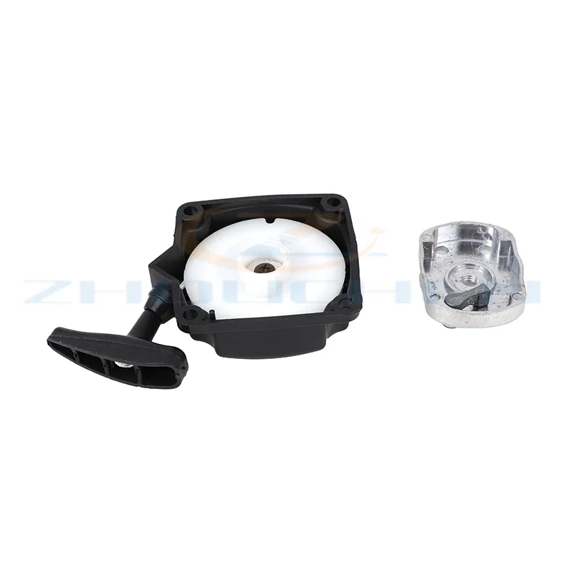 RECOIL STARTER & CUP FITS CHINESE 1E40F-5 40F-5 40-5 44F-5 BG430 CG430 2 STROKE BRUSHCUTTER STRIMMER PULL START CLAW COG