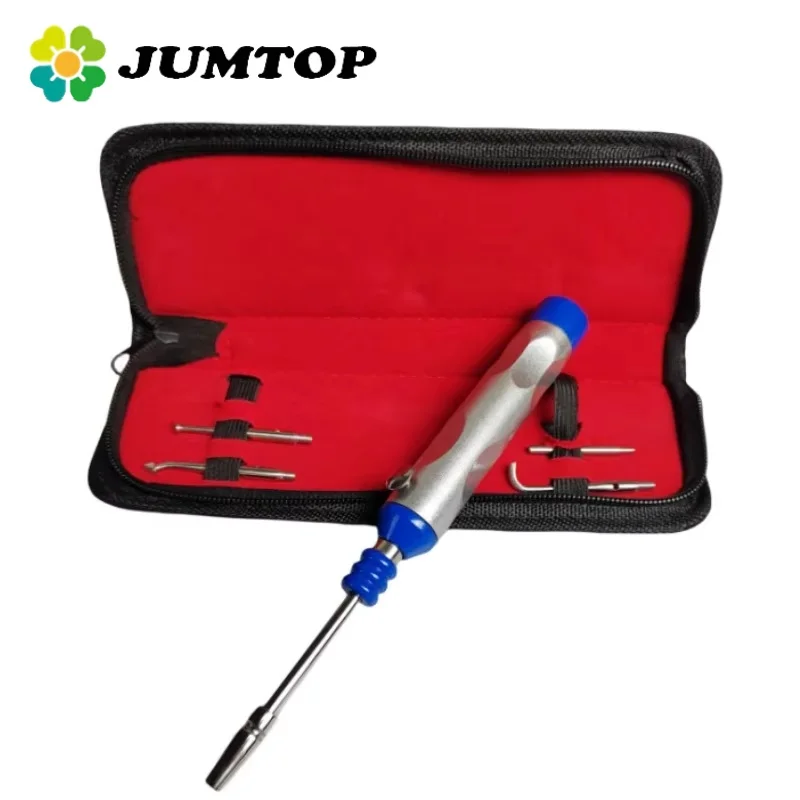 JUMTOP Dental Automatic Crown Remover Dentist Orthodontic Crowns Bridge Remover Adjustable Stainless Steel Automatic Tools