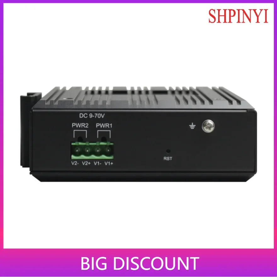Industrial Gigabit Managed 8-Port POE Switch GE Ethernet Switch 10/100/1000mbps Network Switches 8GE Manufacturer