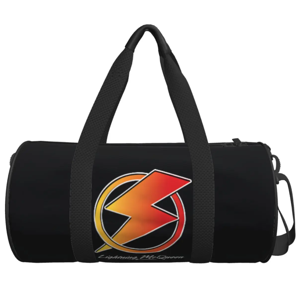 

Cars Lightning McQueen Racing Travel Bag Fashion Sports Bags Large Capacity Vintage Gym Bag Couple Custom Oxford Fitness Bag