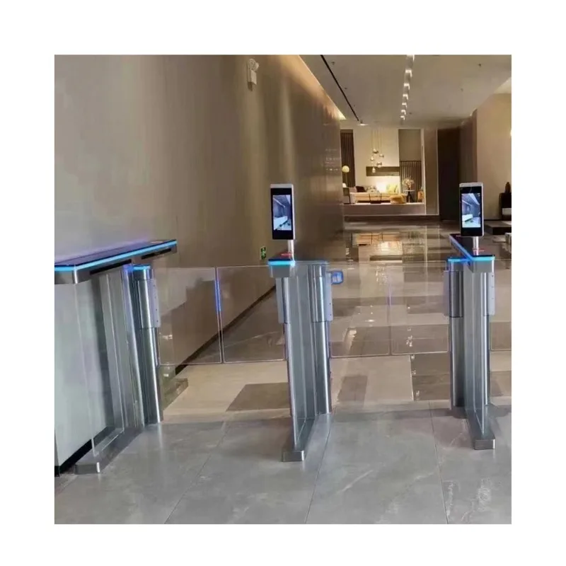 Slim style Entrance Turnstile Security Access Control system Automatic speed gate high speed